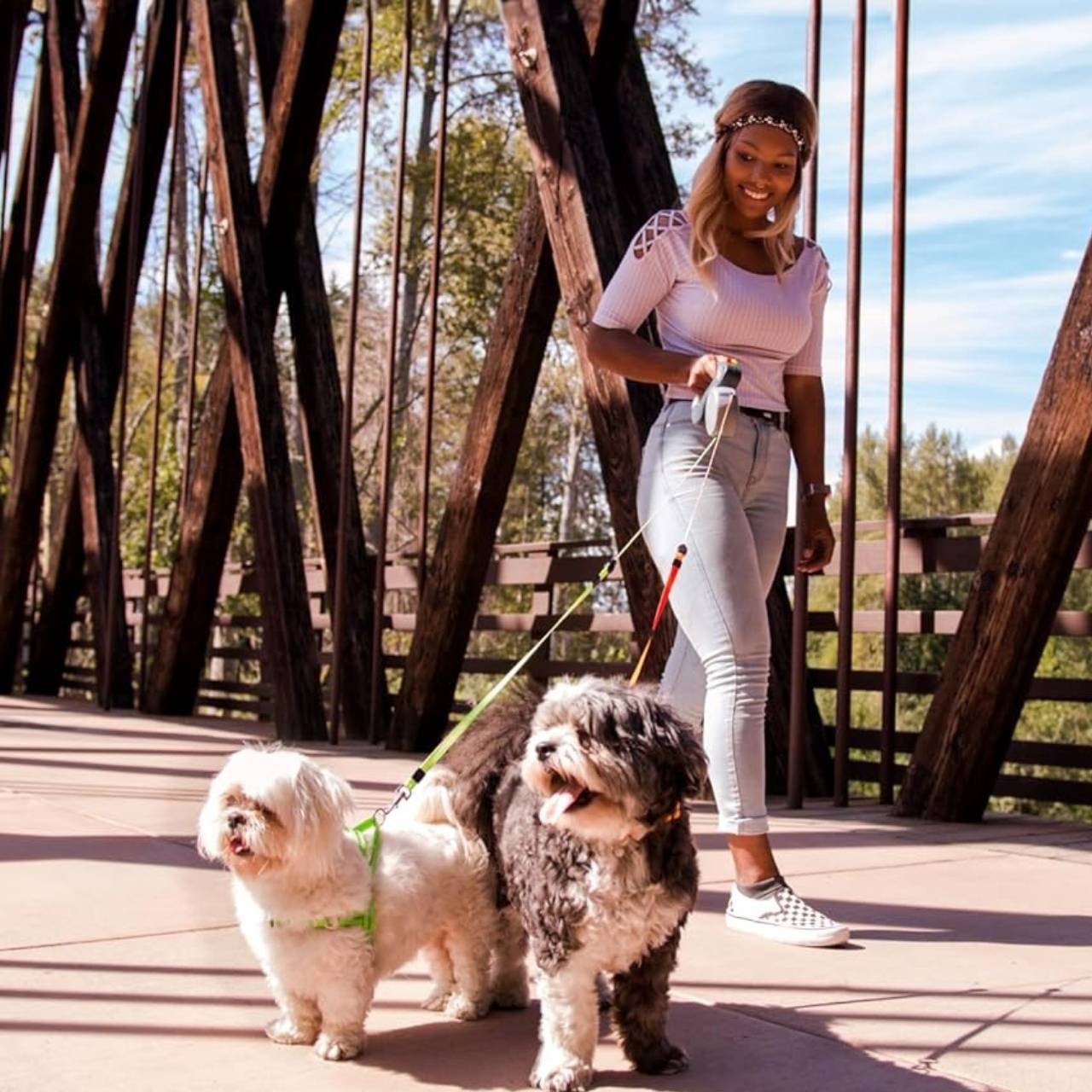 DoubleLeash, retractable leash for two dogs - Image 9