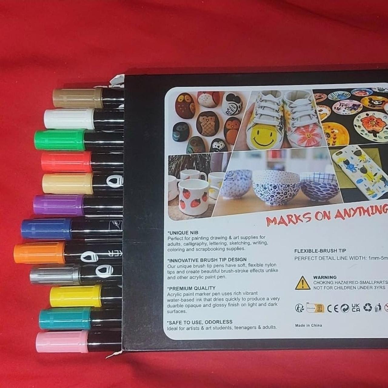 DuoMarkers, double-tipped acrylic markers (12 markers/24 <br>colours) - Image 9