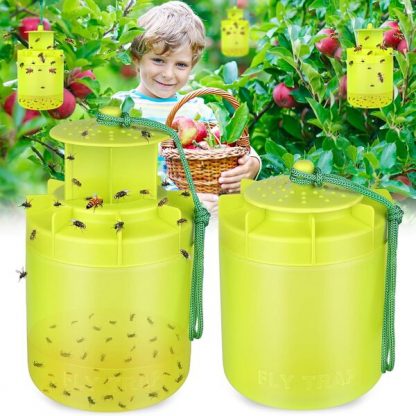 FLYREP, Multiple hanging fly trap