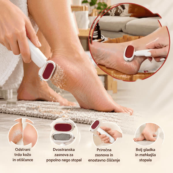 Double-Sided Foot File, ExfolPile - video