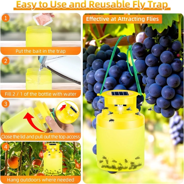 Hanging Outdoor Fly Trap, FlyRep - Image 11
