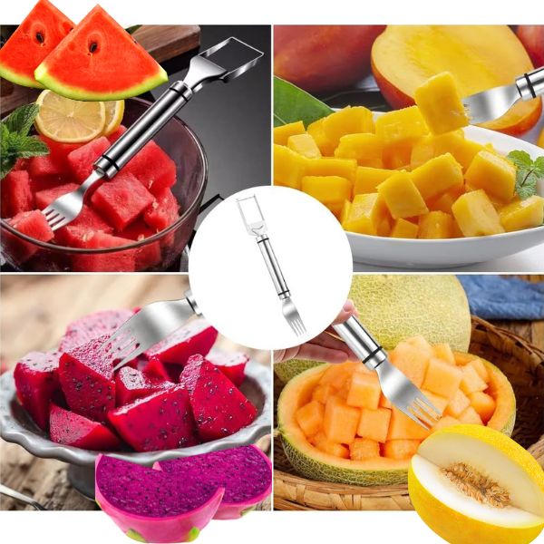 Watermelon Cutting Fork, FruitFork - Image 5