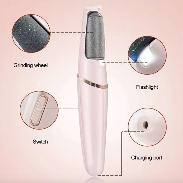 FeetBundle, electric hard skin remove roller + socks for dry and cracked feet FREE - Image 9