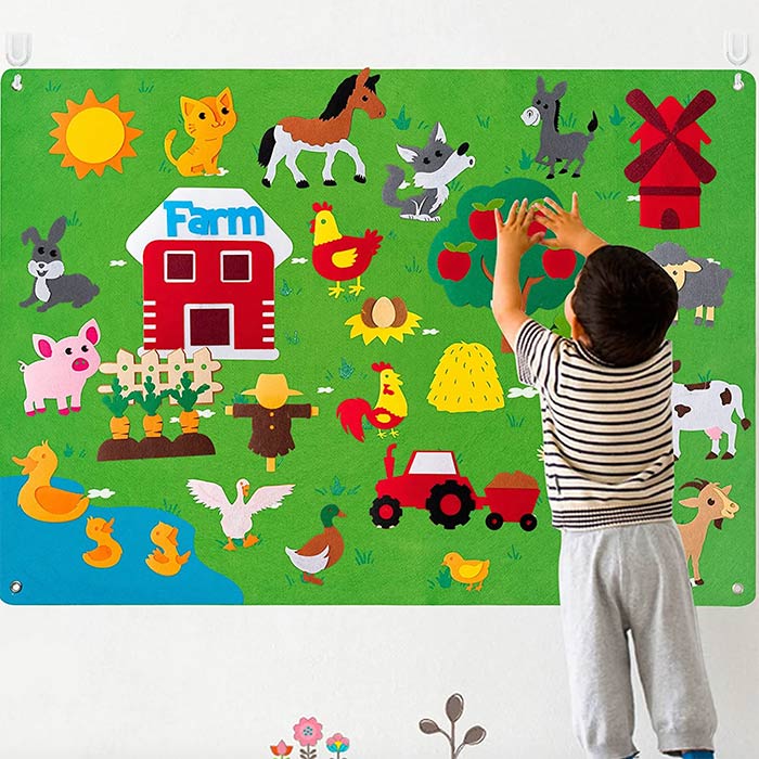 Tell stories from the farm