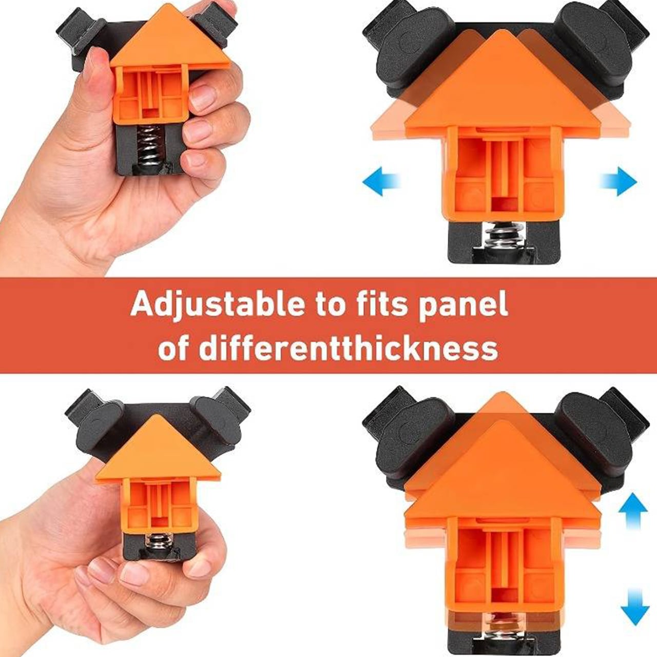 FixClamps, 90 degree wood jointing tool (4 pieces) - Image 8