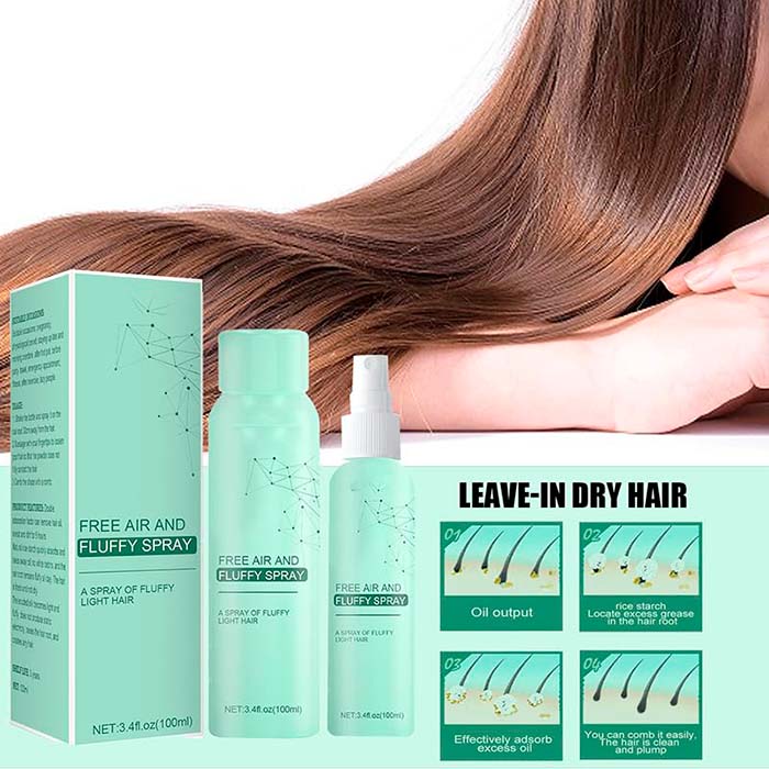 A great choice for covering oily scalp!