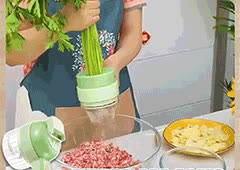 FoodProcessor, 5-piece kitchen set for chopping, slicing, peeling and cleaning - video