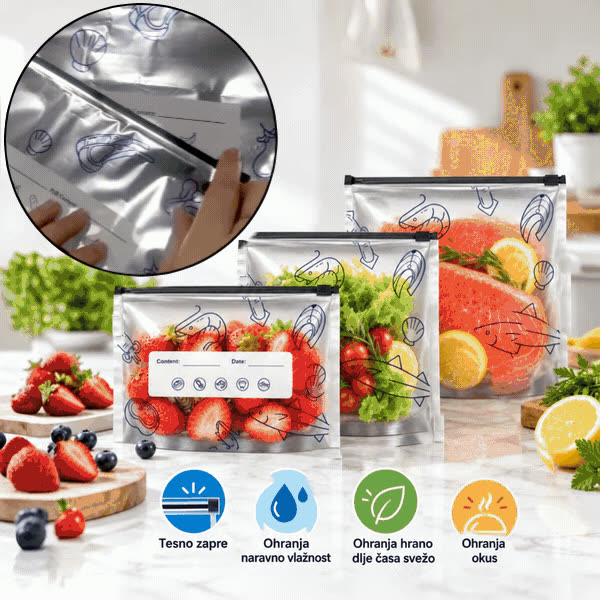 Food Storage Bags (30 pcs.), FreshBags - video