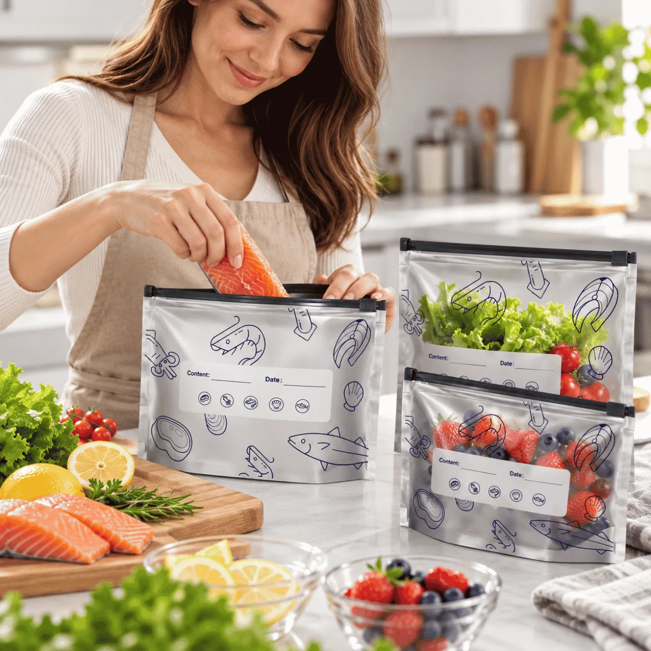 Food Storage Bags (30 pcs.), FreshBags - Image 4