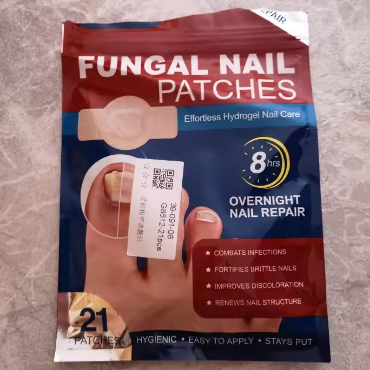 FungalPatches, restorative patches for the care of damaged nails (21 pcs.) - Image 5