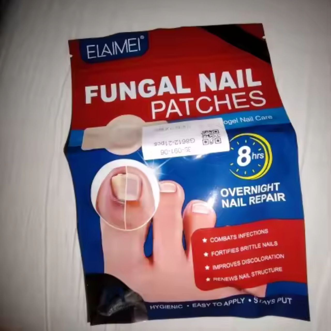 FungalPatches, restorative patches for the care of damaged nails (21 pcs.) - Image 6