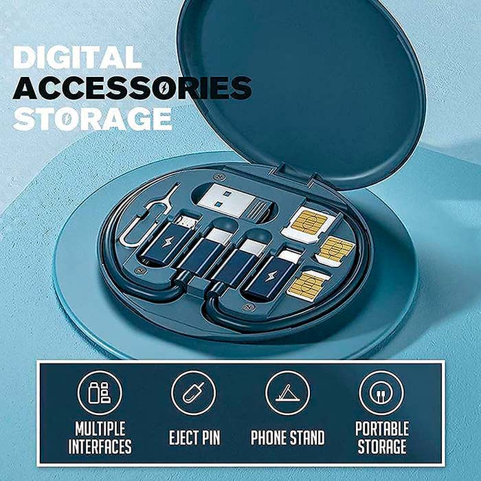A handy set that has a cable to combine different types attachments!