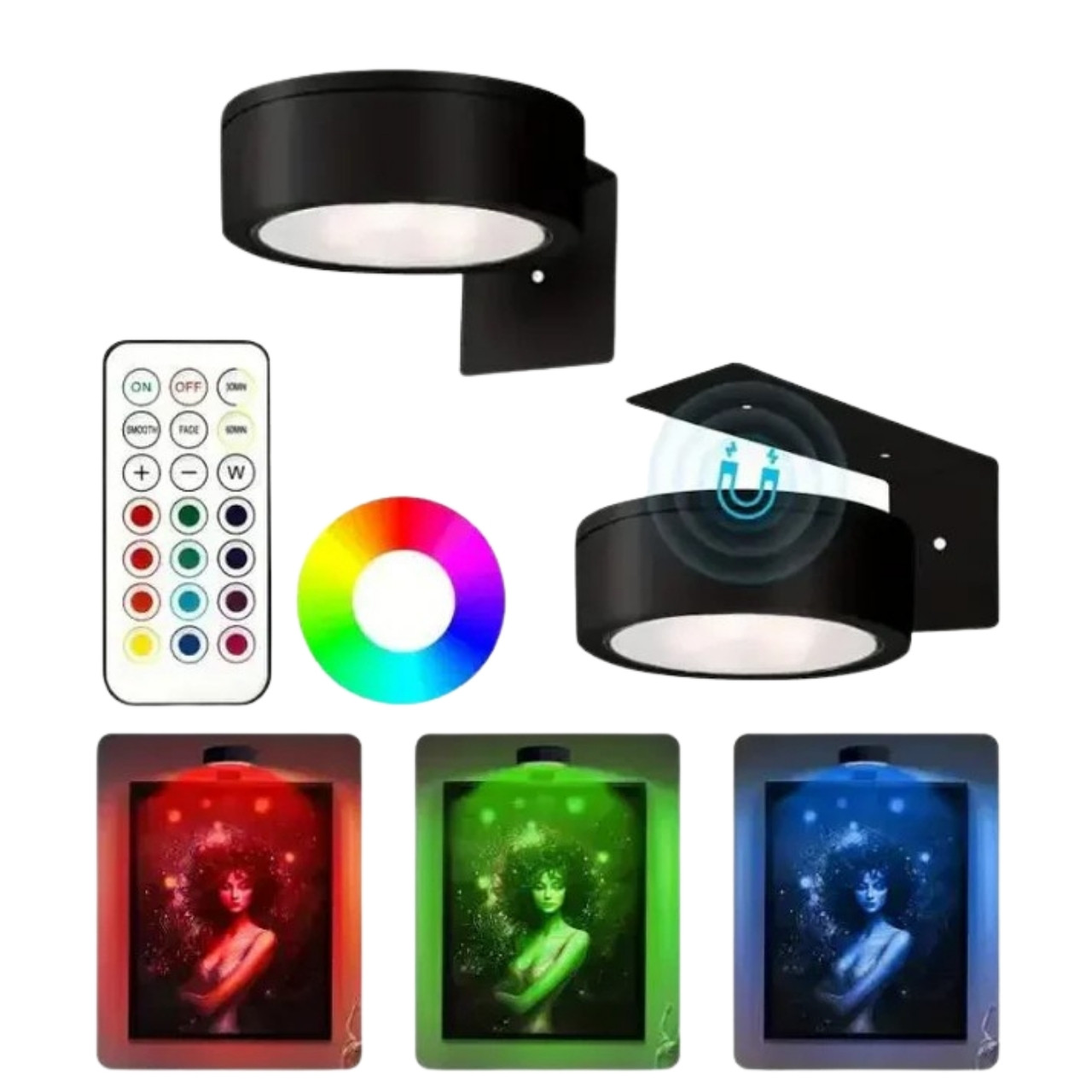 With 300 lumens and 10 levels of illumination, you'll light your images exactly the way you want - soft or intense.
