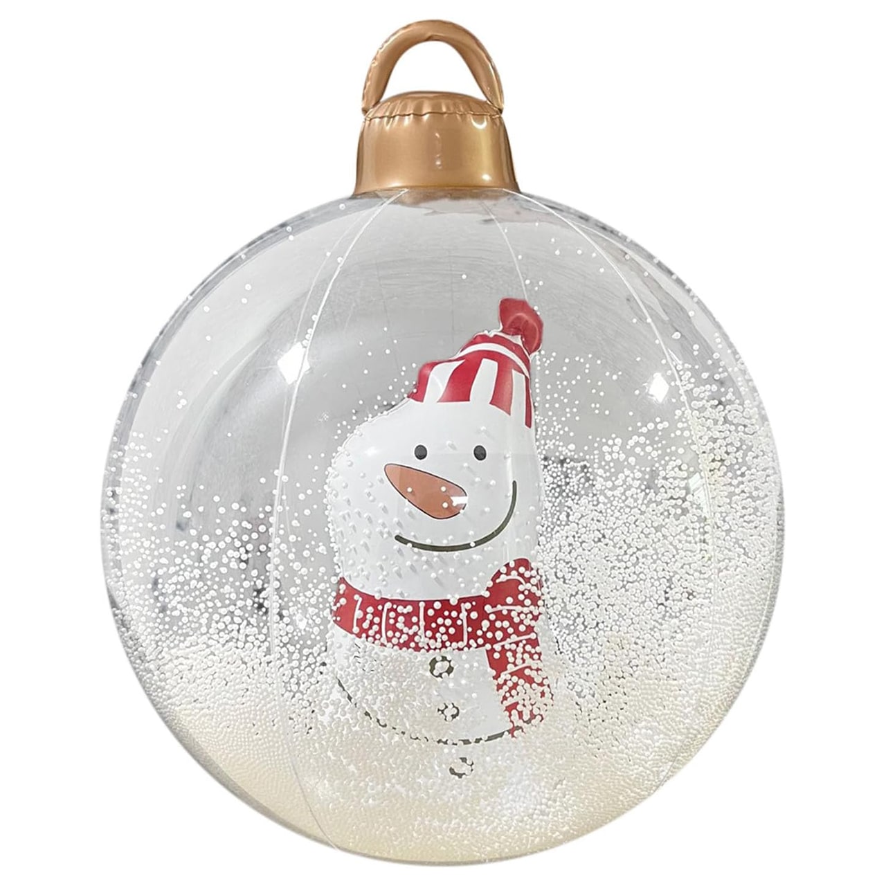 GlowySnowy, Christmas ball with snowman motif and light - Image 10