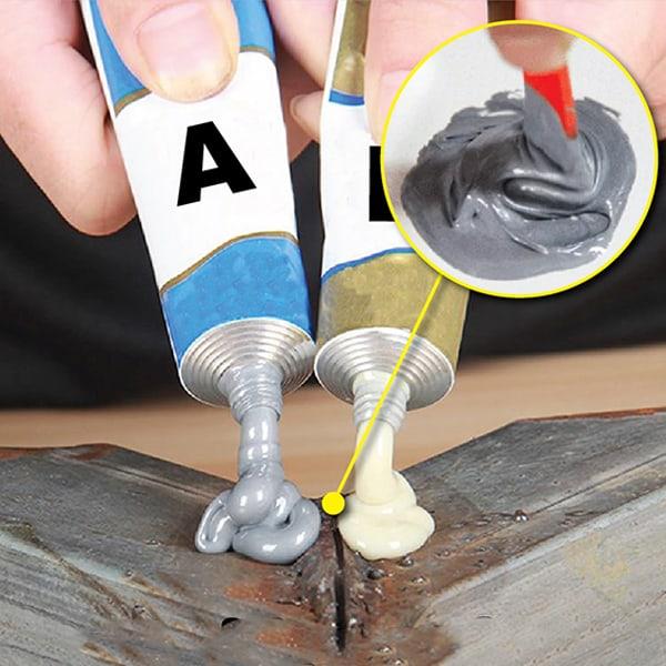 GlueStar, two-component adhesive for cold welding and simple repairs (2 tubes) - Image 2