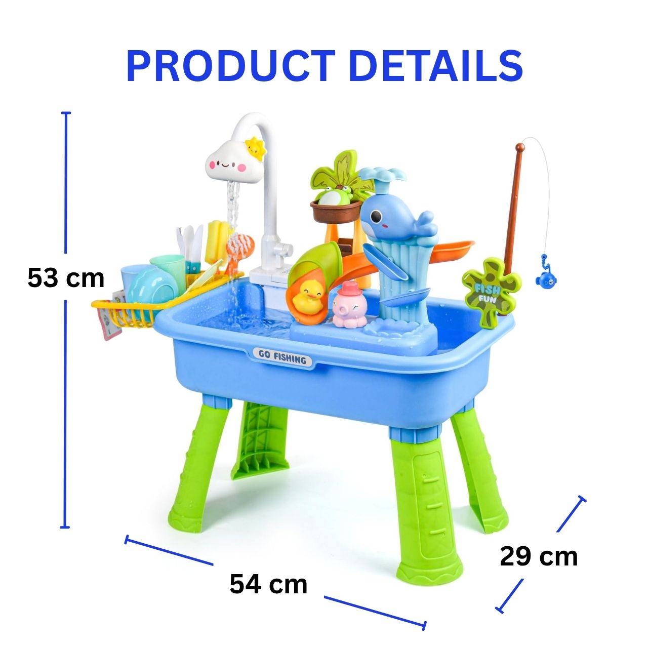 Children's water and sand table, GoFishing - Image 6