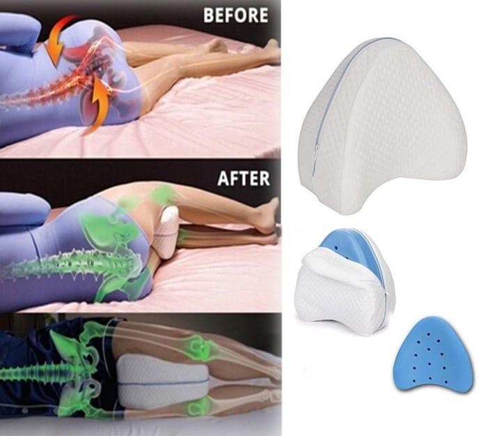 The cushion helps relieve discomfort in the spine, limbs, muscles and joints.