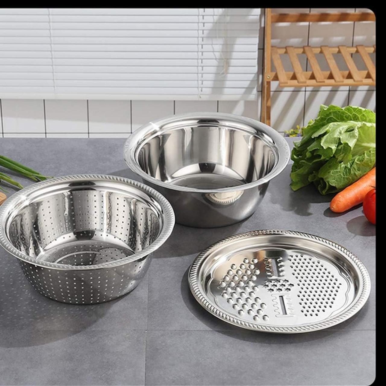 GraterBowl, 8-in-1 multi-purpose kitchen scraper with bowl - Image 8
