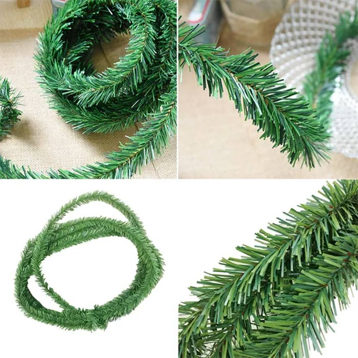 Greenery, decorative festive greenery (5.5 metres) - Image 3