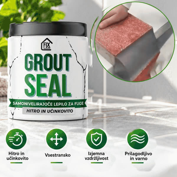 Crack and joint sealant, GroutSeal - video