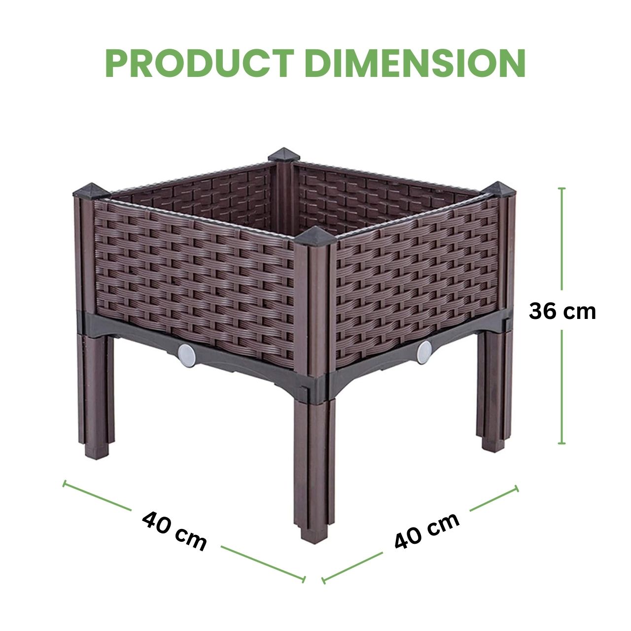 Growsy, raised garden trough - Image 4