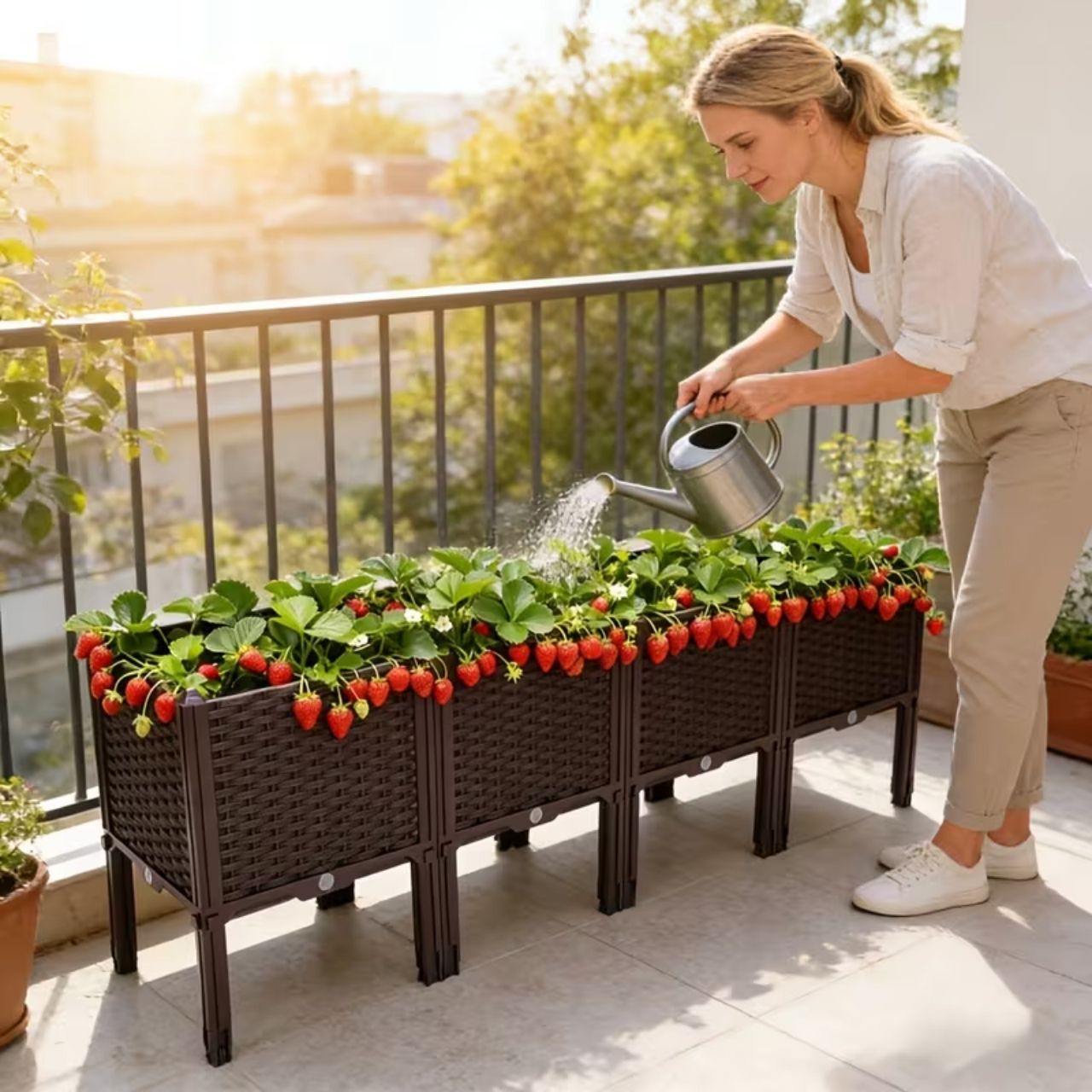 Growsy, raised garden trough - Image 8