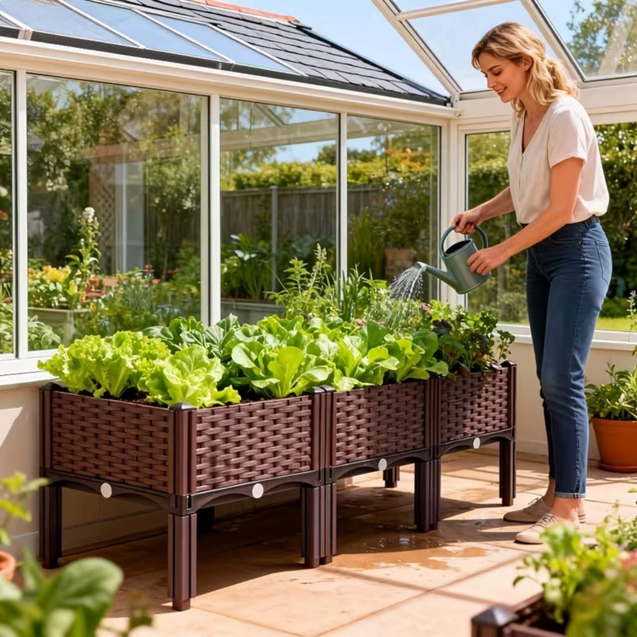 Growsy, raised garden trough - Image 10