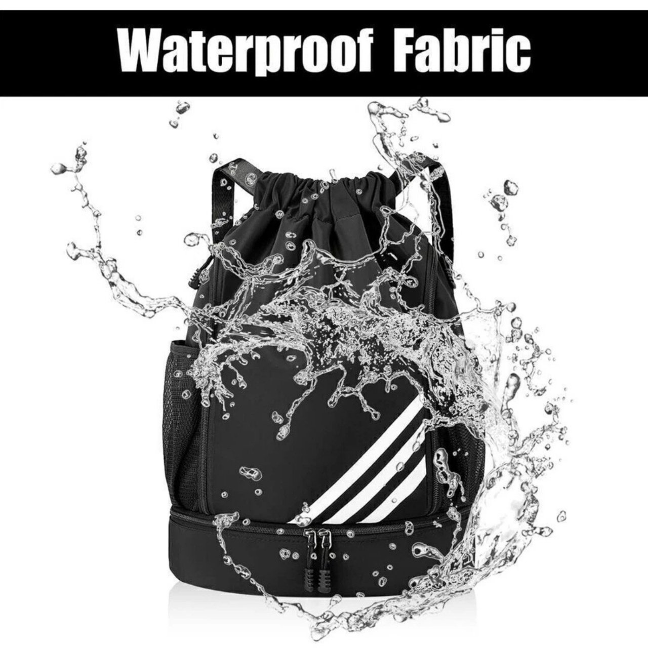 Ergonomic, widened shoulder straps reduce pressure and ensure stability, even when the bag is full.