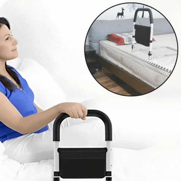 Handle, bed safety handle - video