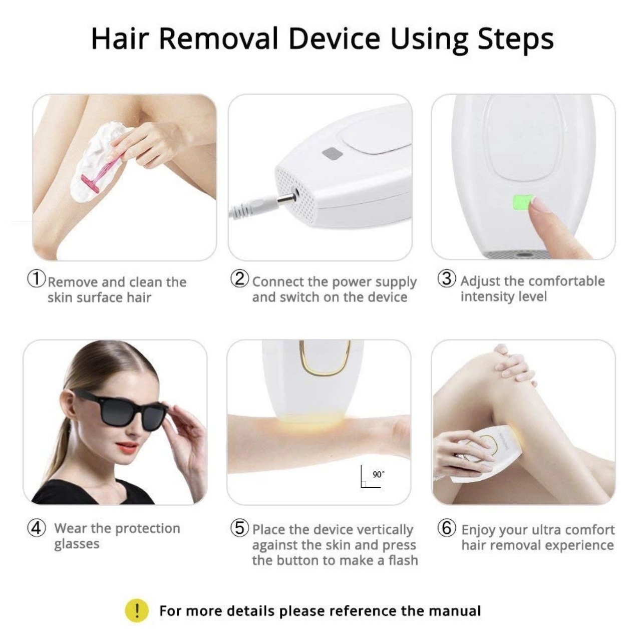 Flexible and safe for every part of the body