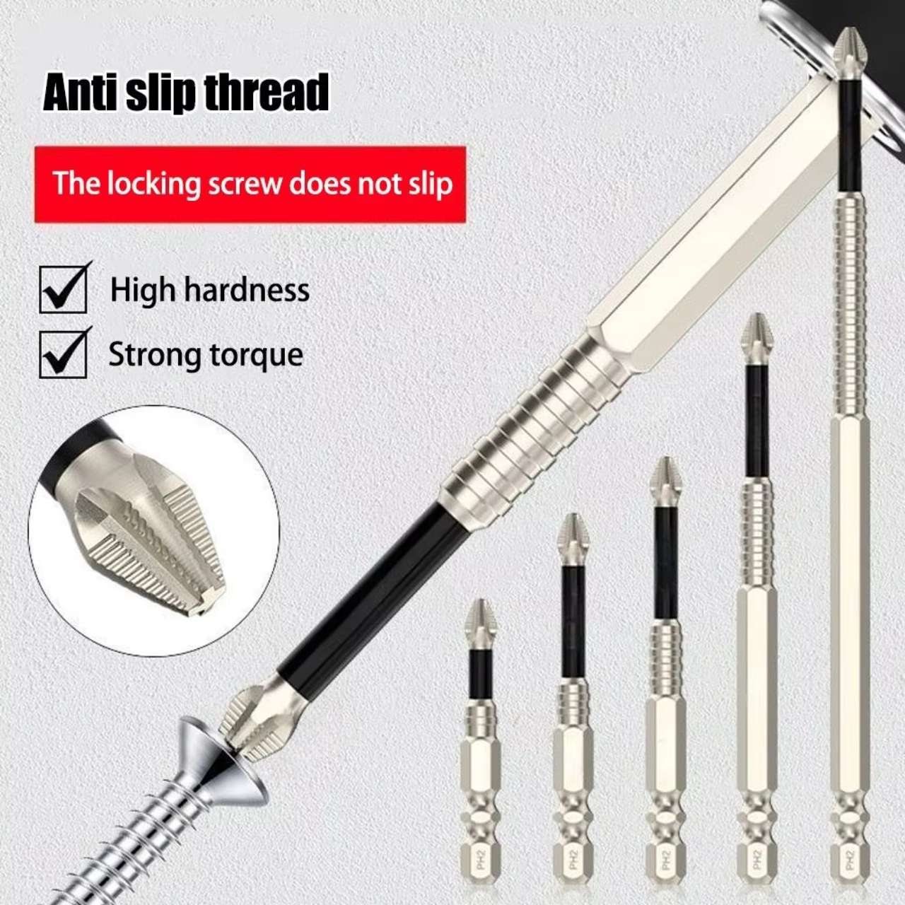 ImpactBits, set of 5 magnetic screwdriver bits - Image 6