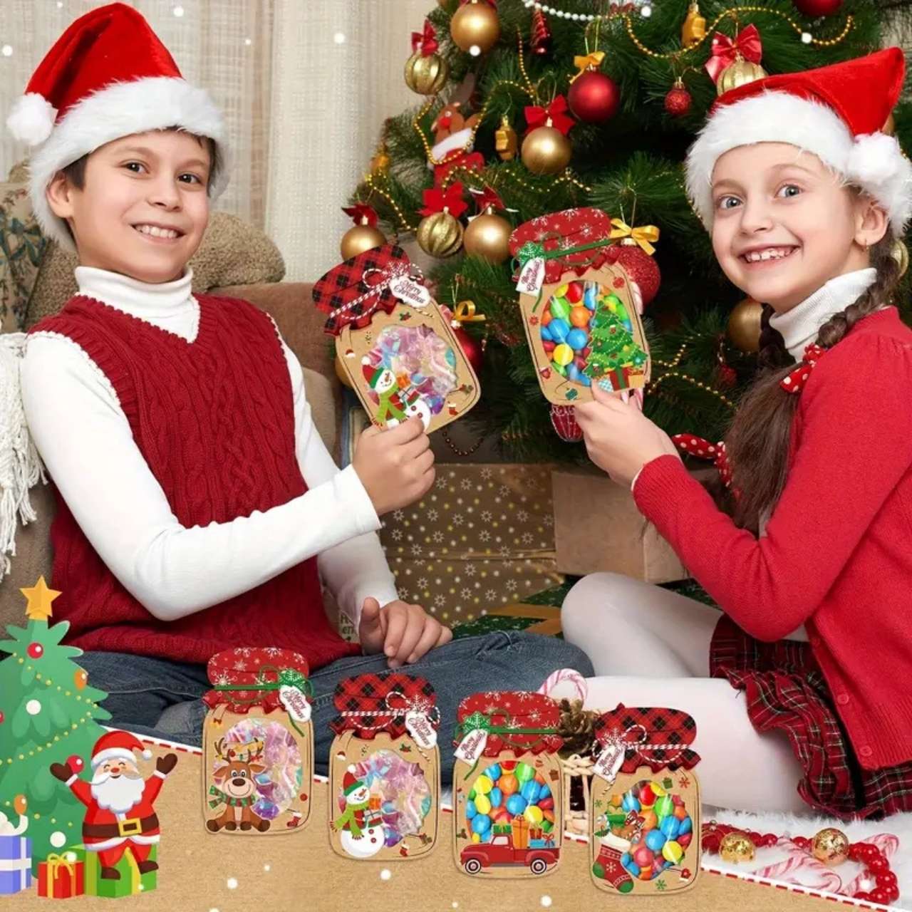 JarGifts, Christmas Gift Card Set (48 pcs.) - Image 4
