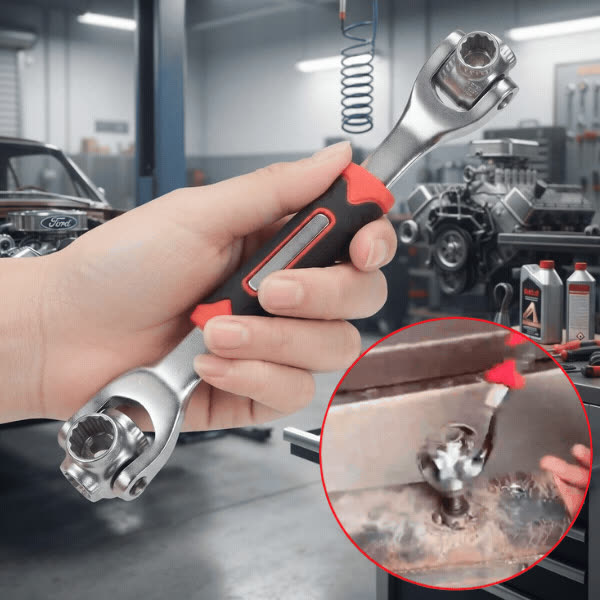 Universal 48-in-1 socket wrench, KingPro - video