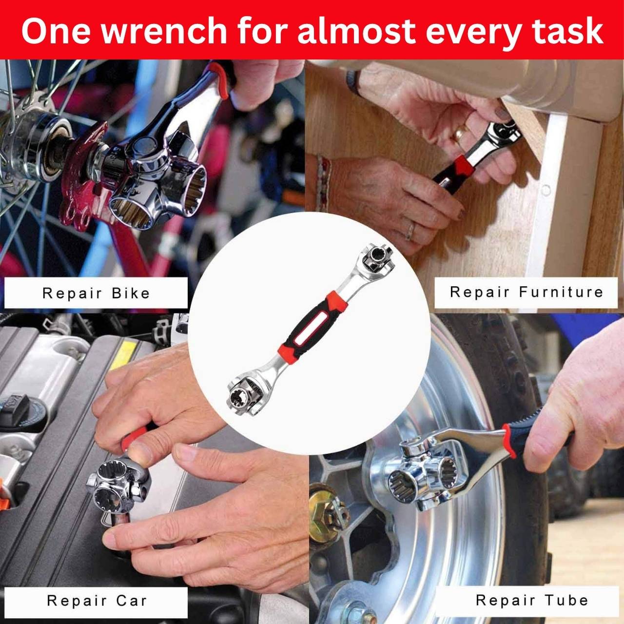 Universal 48-in-1 socket wrench, KingPro - Image 6