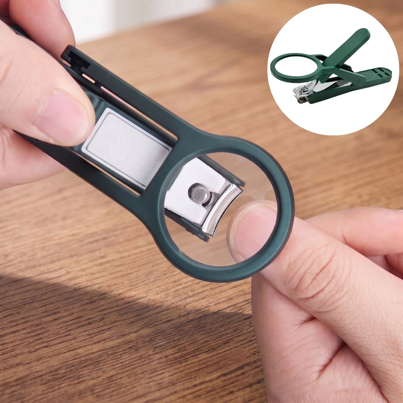Nail Clipper with Magnifying Glass, Klipko - Image 4