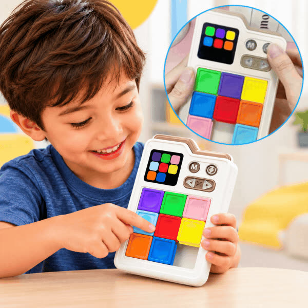 Electronic Brain Game, KlotskiPuzzle - video