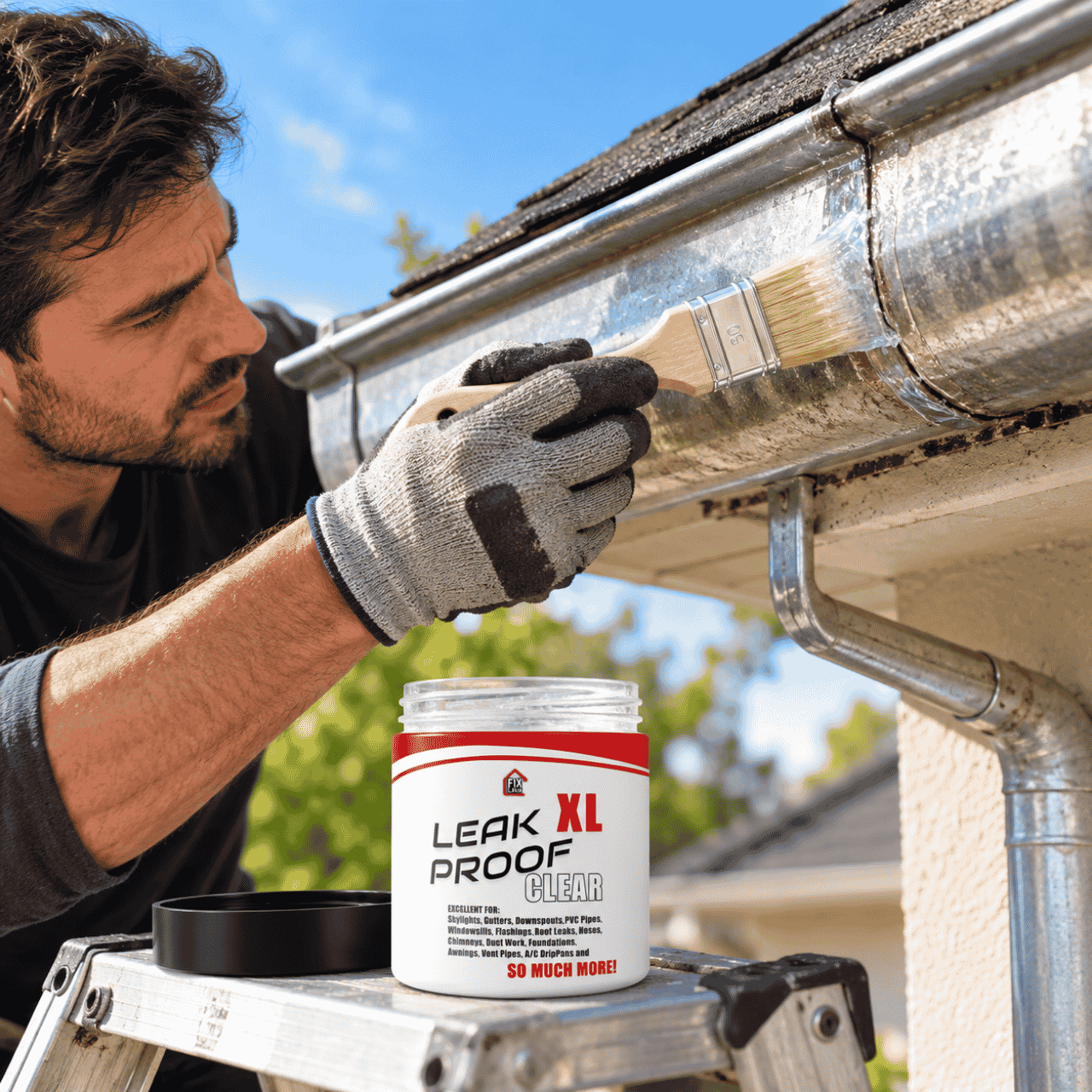 Transparent coating for sealing cracks, LeakProof - Image 2