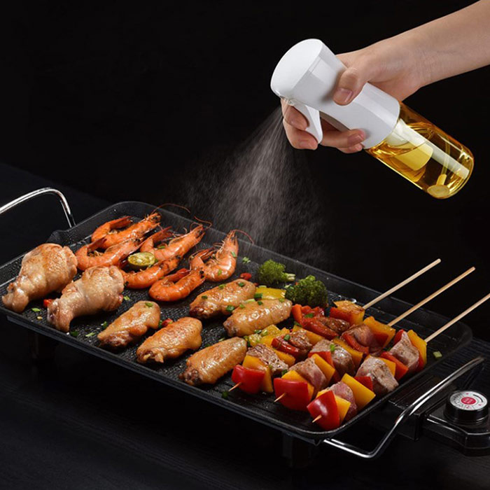 Save on the amount of liquids you put on your food and limit your fat and calorie intake!