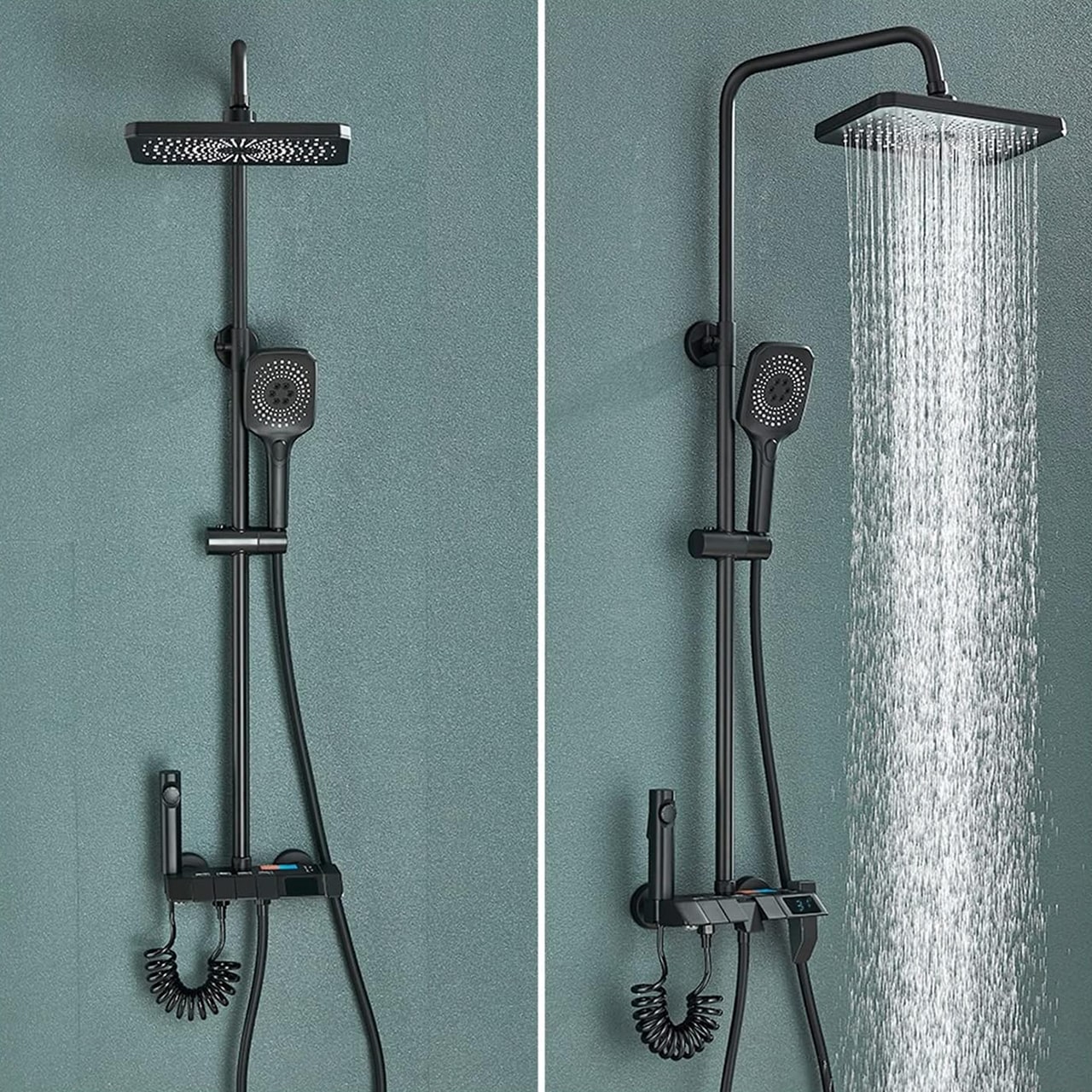 LuxShowerSet, luxury shower set with 3 different attachments - Image 10