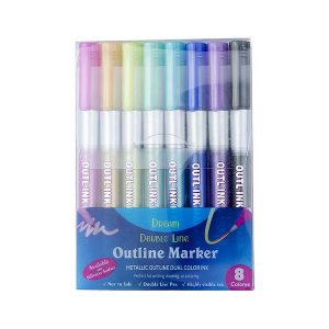 MagicMarkers, 8-piece set of markers that create a magic outline - Image 4