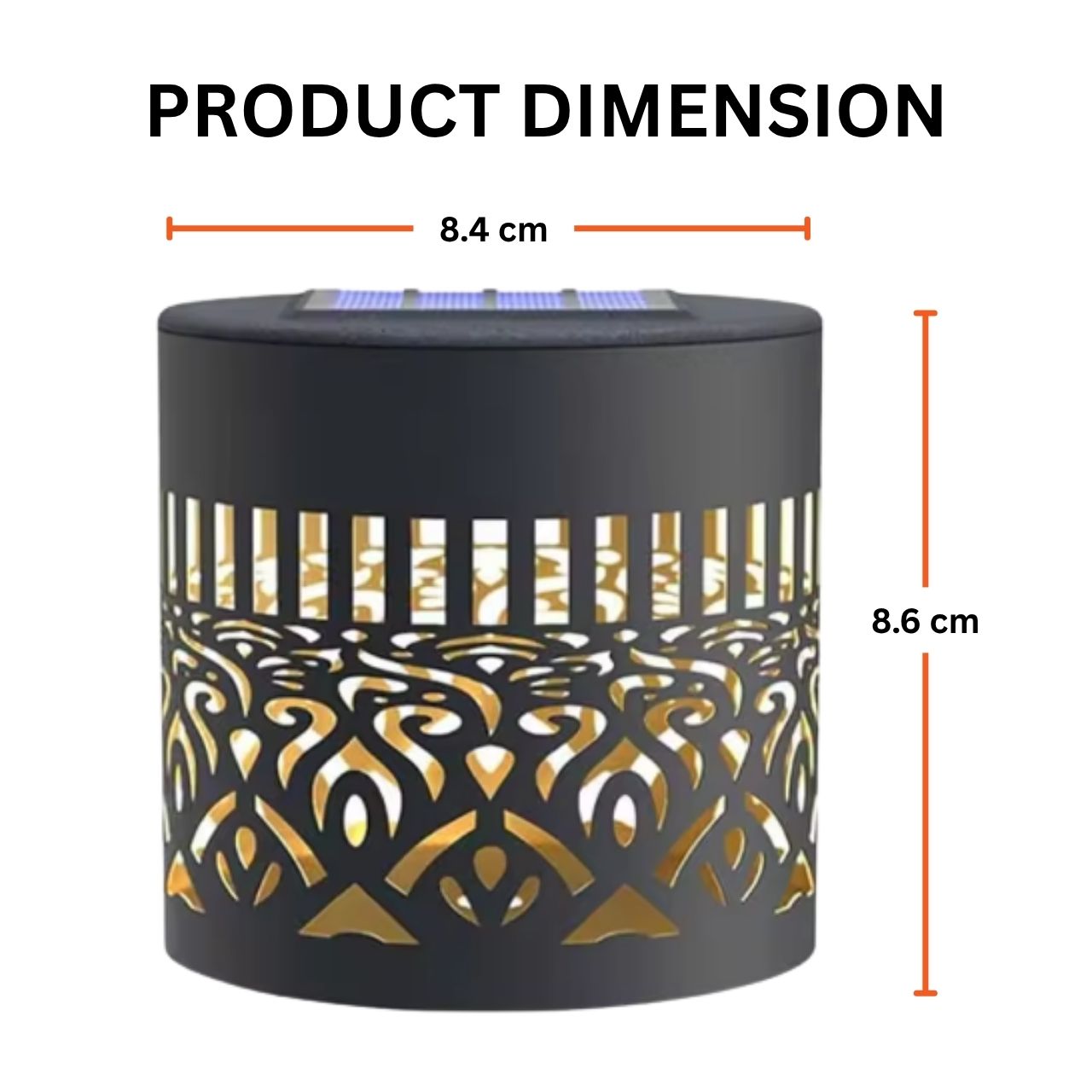 MandalaLamp, solar wall lamp - Image 8