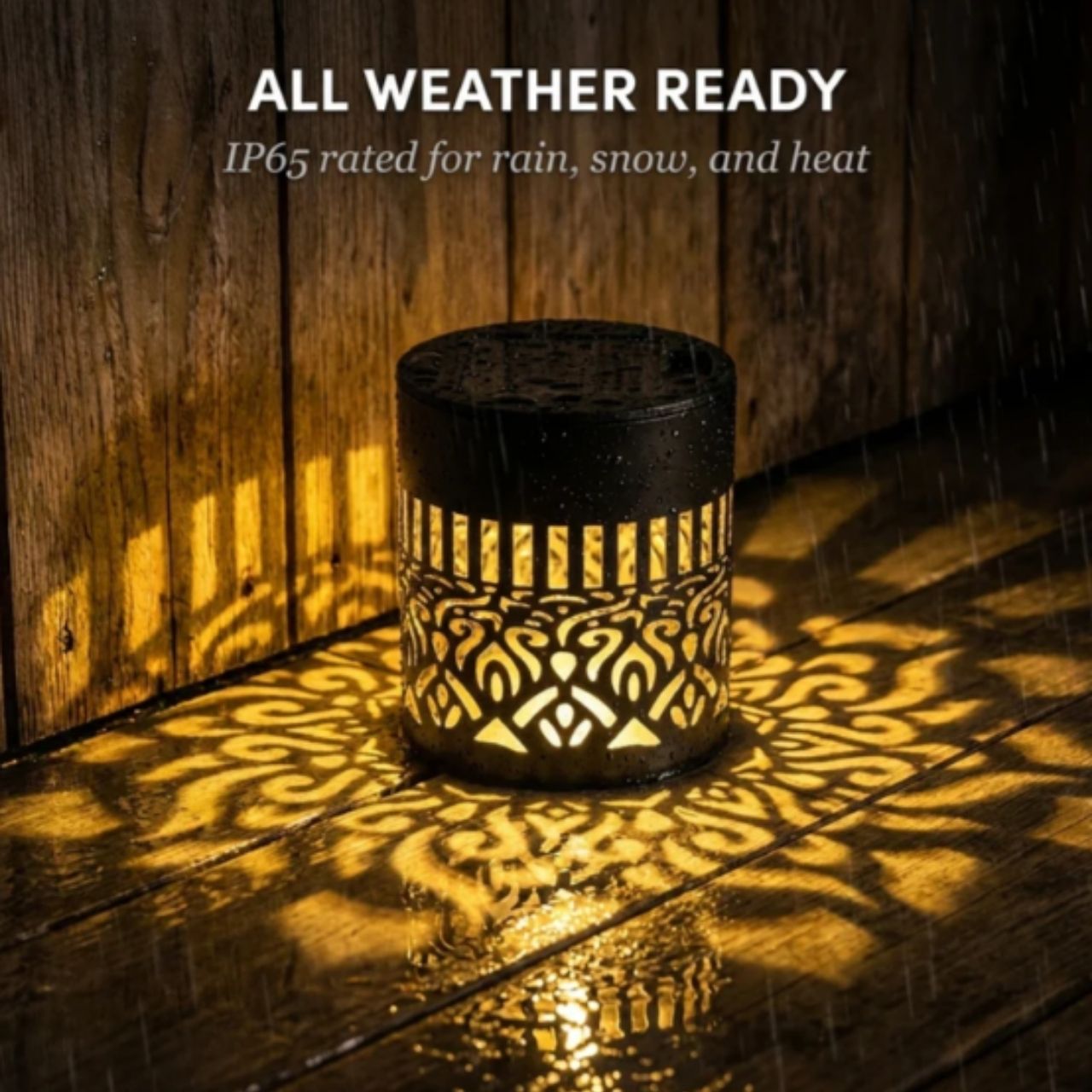 MandalaLamp, solar wall lamp - Image 10