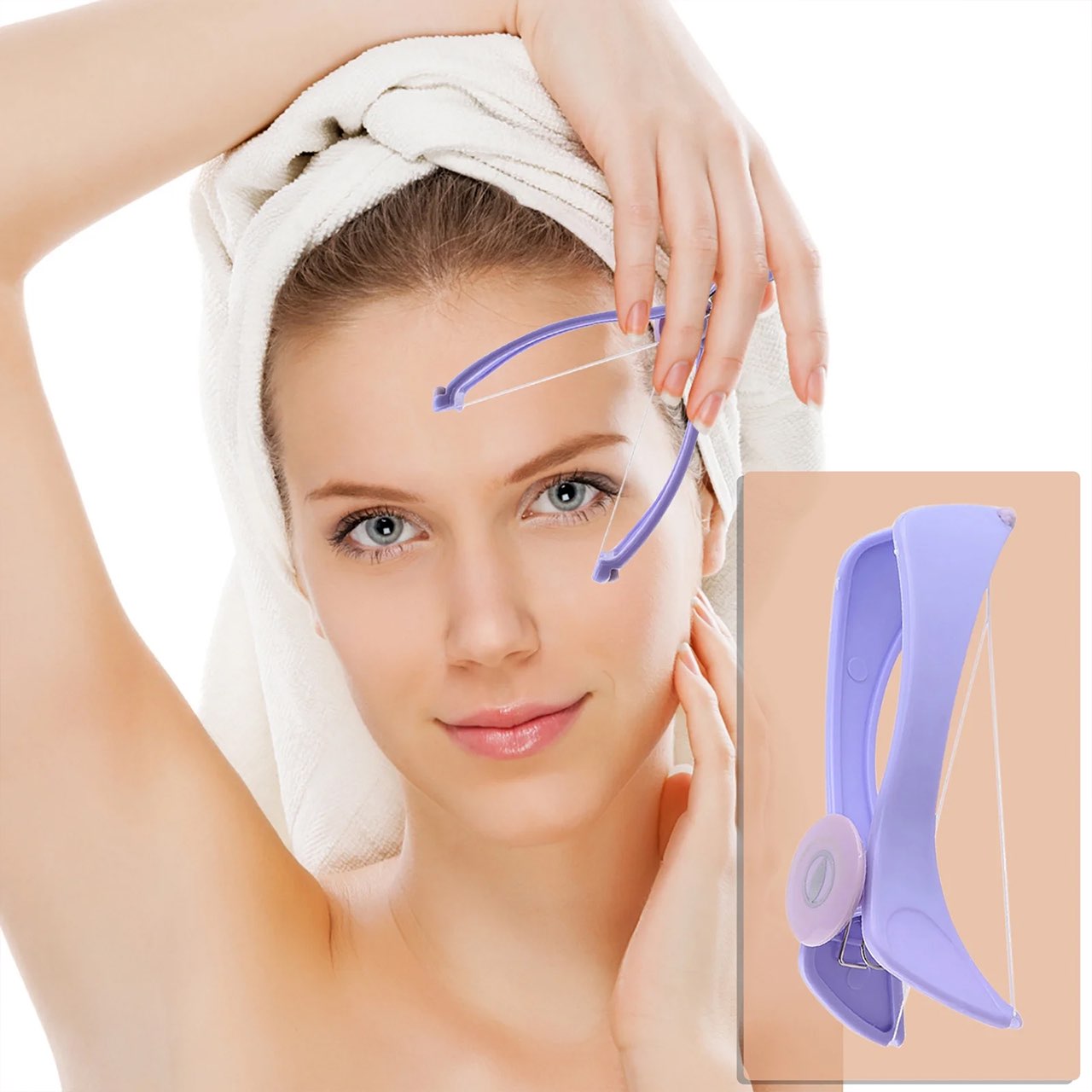 Removing hair right at the root ensures long-lasting smooth skin.