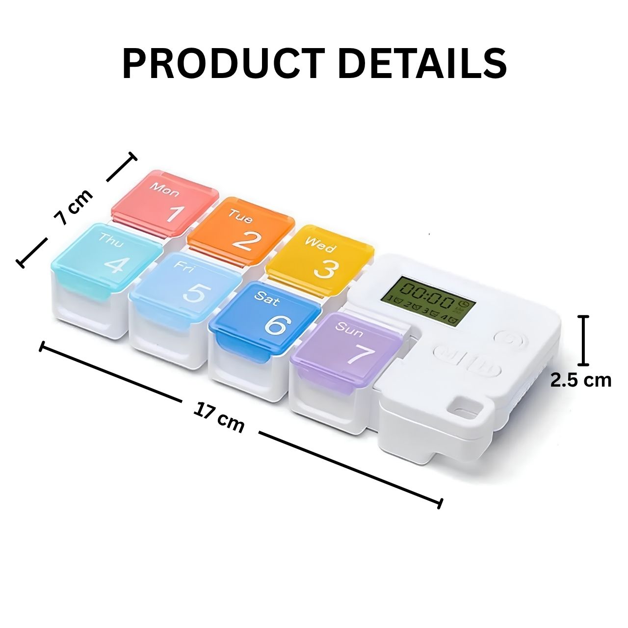 Electronic pill organizer with reminder, MediReminder - Image 9