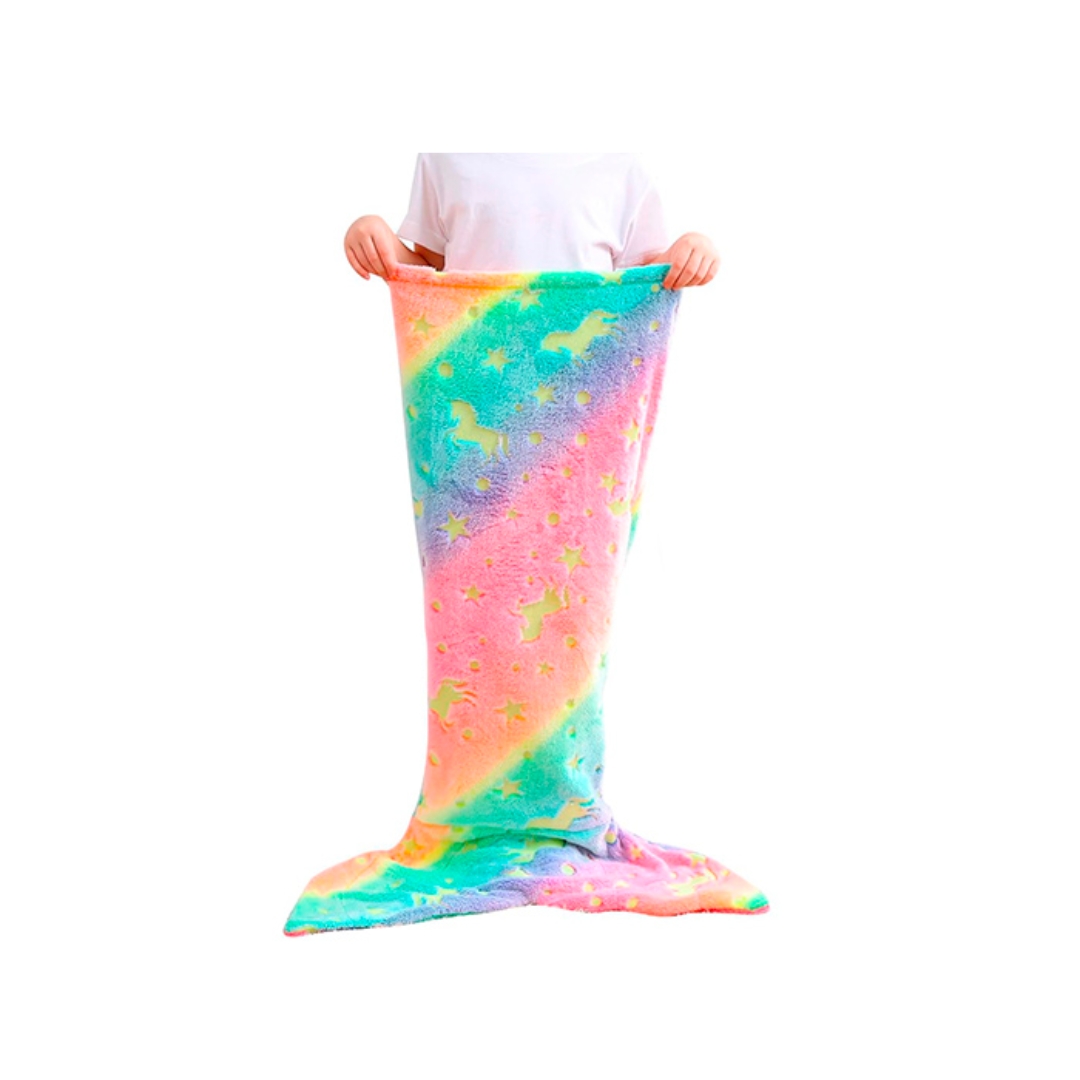 MermaidBlanket, mermaid tail kid blanket - Image 1