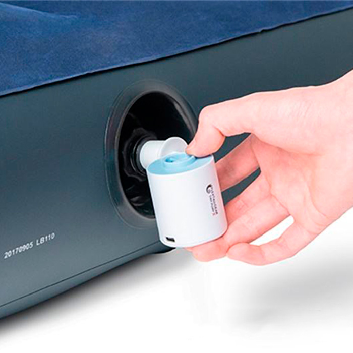 The pump is extremely small, so you can even put it in your pocket!