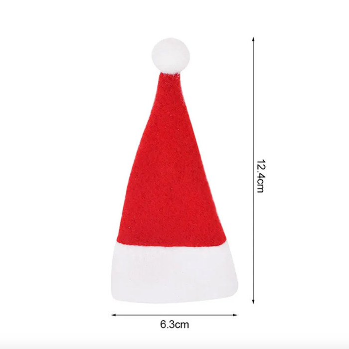 MiniSantaHats, Santa hat pocket (20 pieces) - Image 2