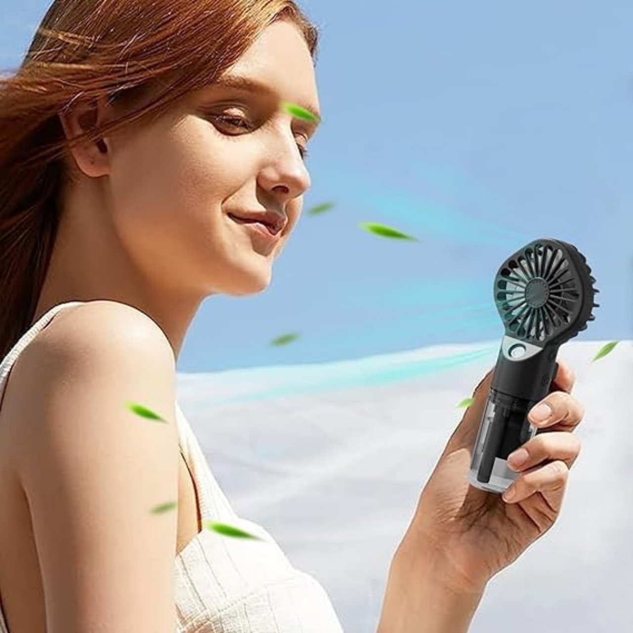 Misty, portable mini fan with built-in humidifier - Image 7