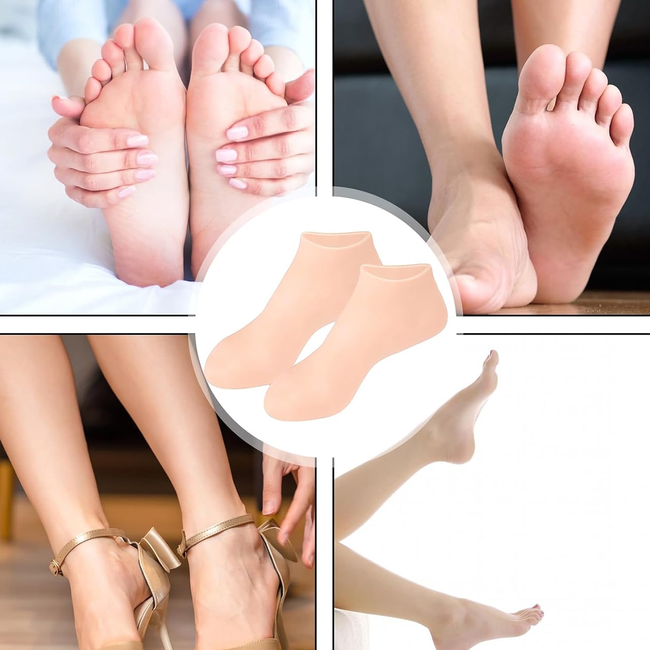 MoistMask, moisturising silicone foot care socks (1+1 FREE ) - Image 11