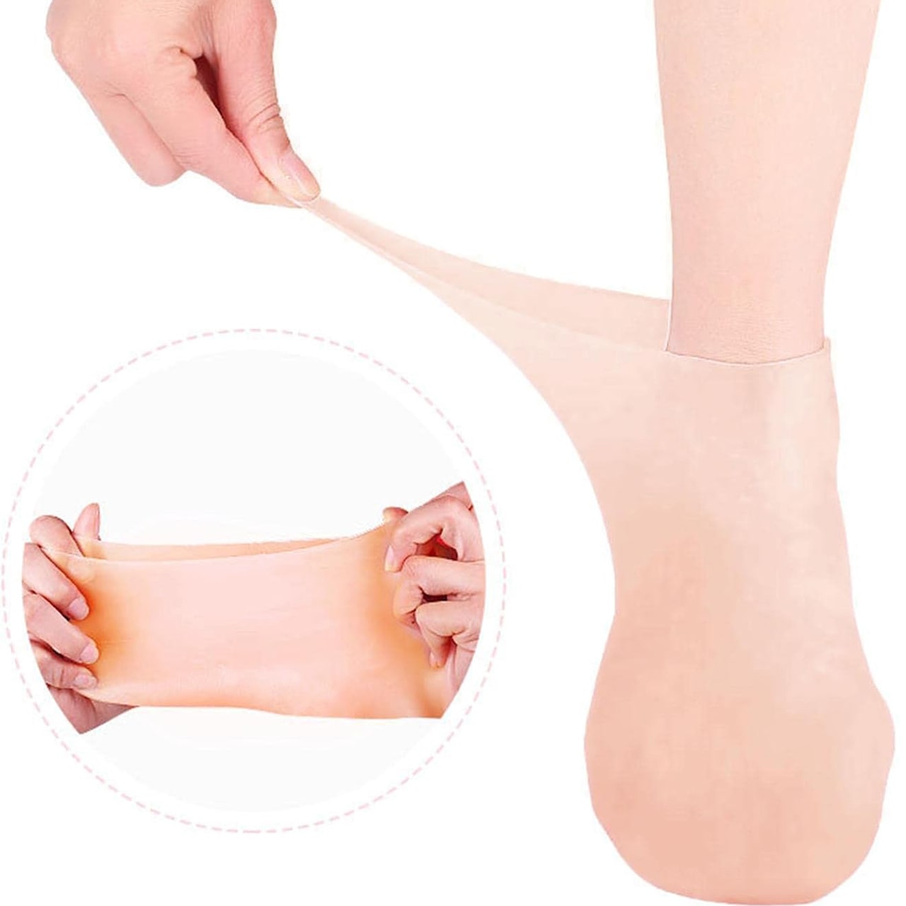 MoistMask, moisturising silicone foot care socks (1+1 FREE ) - Image 7